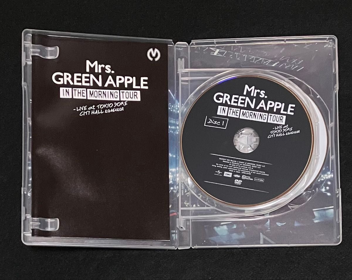 Mrs GREEN APPLE ライブ DVD BD 3作 MORNING ENSEMBLE TOUR EDEN NO
