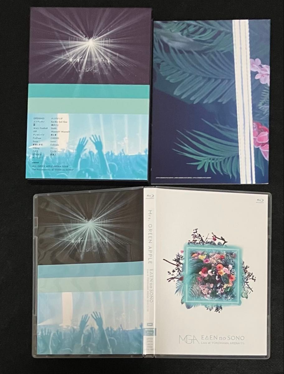 Mrs GREEN APPLE ライブ DVD BD 3作 MORNING ENSEMBLE TOUR EDEN NO