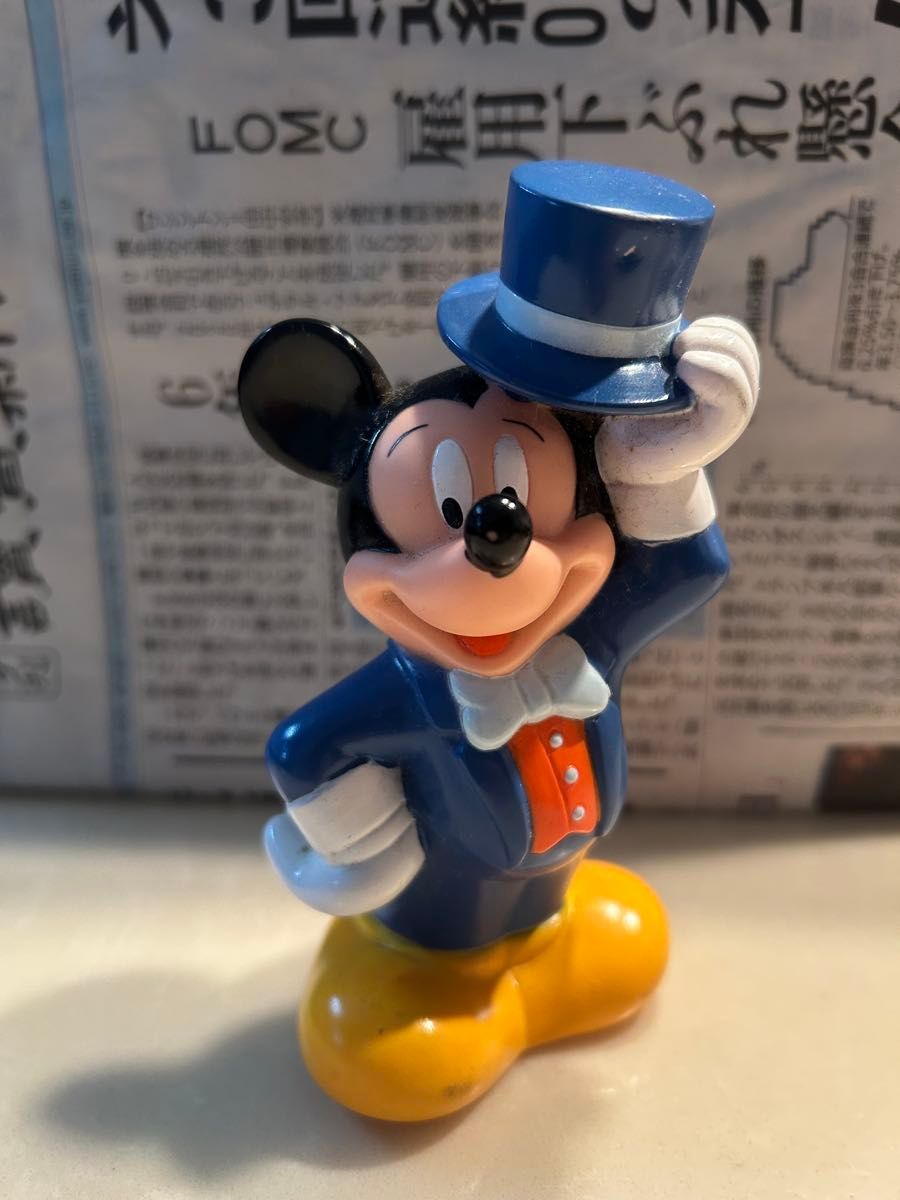 限定 ディズニー ミッキーマウス 青い帽子の貯金箱｜Yahoo!フリマ（旧