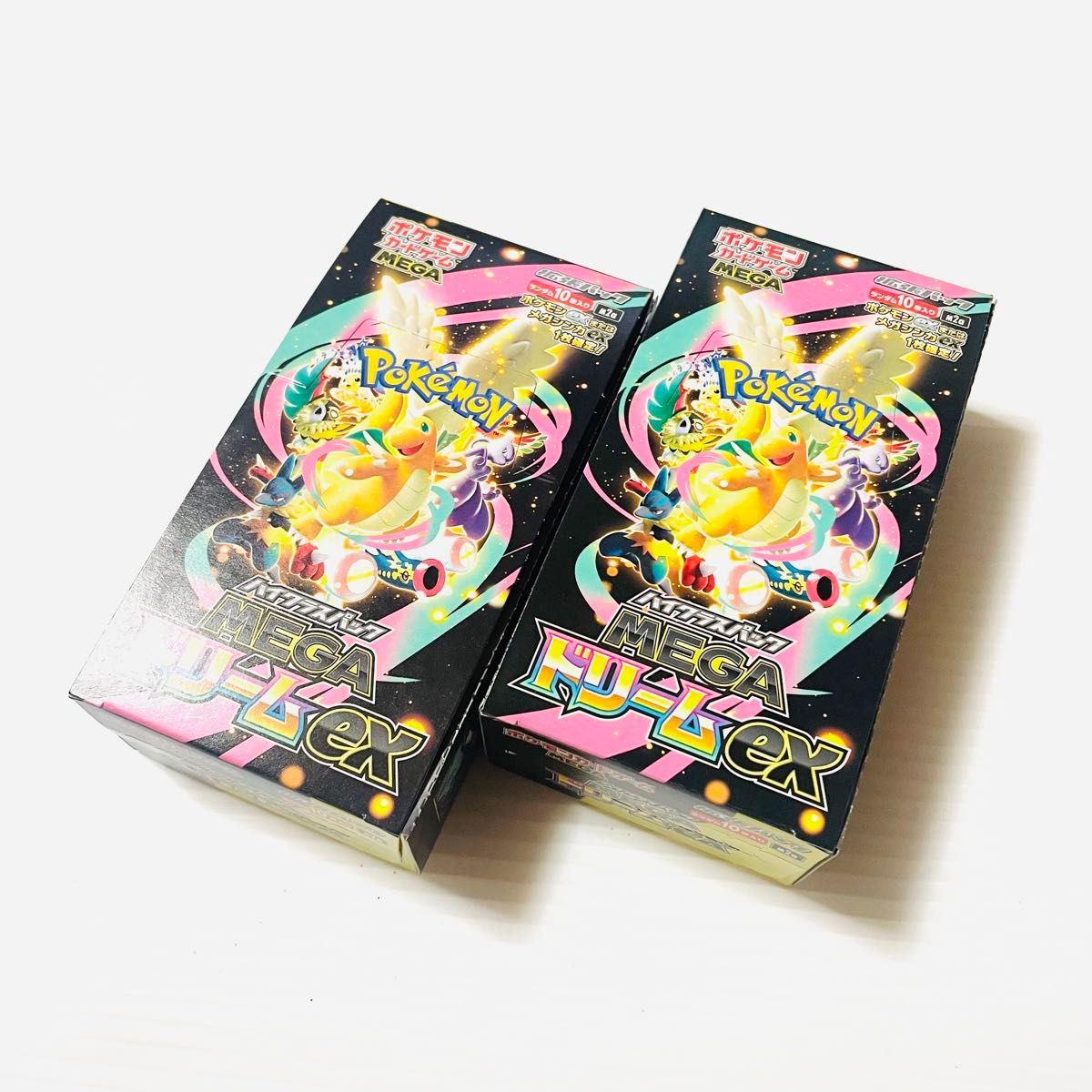 ポケカメガドリームEX 9ボックス シュリンクペリペリ付き ポケカメガ