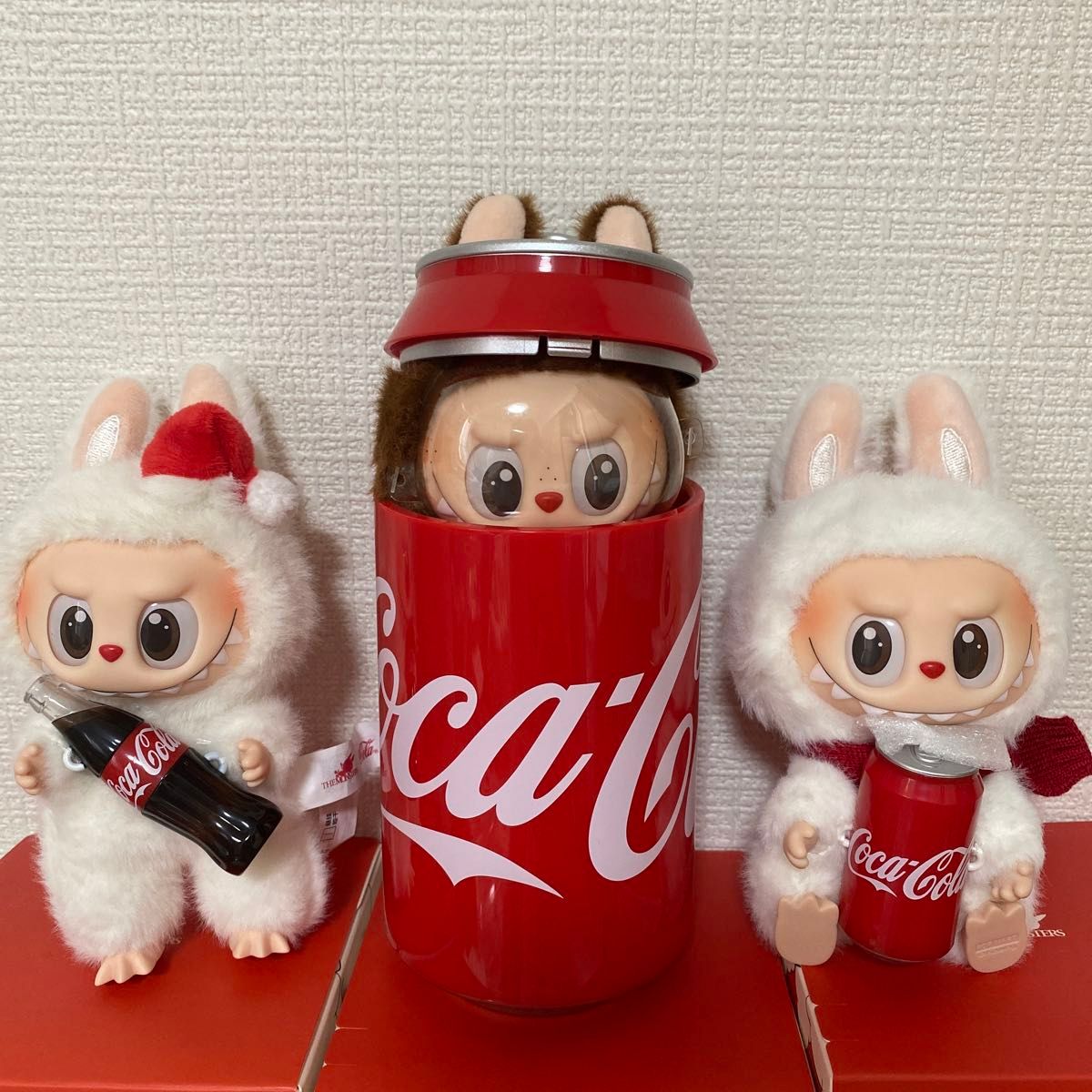 POPMART THE MONSTERS コーラ ラブブ シークレットと瓶と缶3点セット