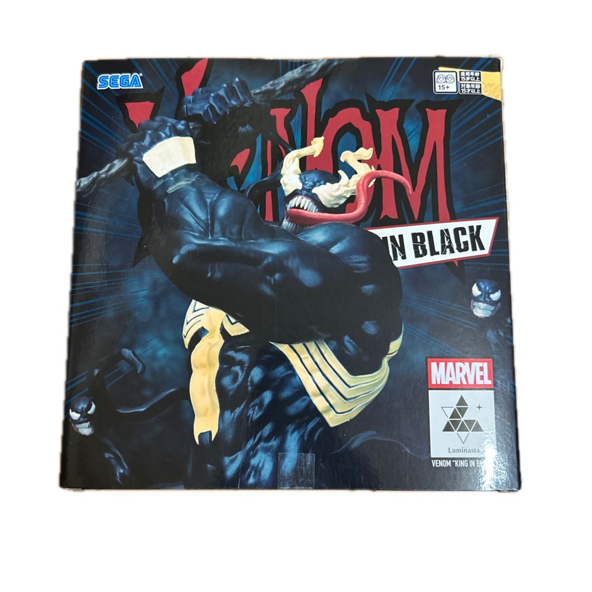 SEGA Luminasta MARVEL VENOM KING IN BLACK ヴェノム フィギュア