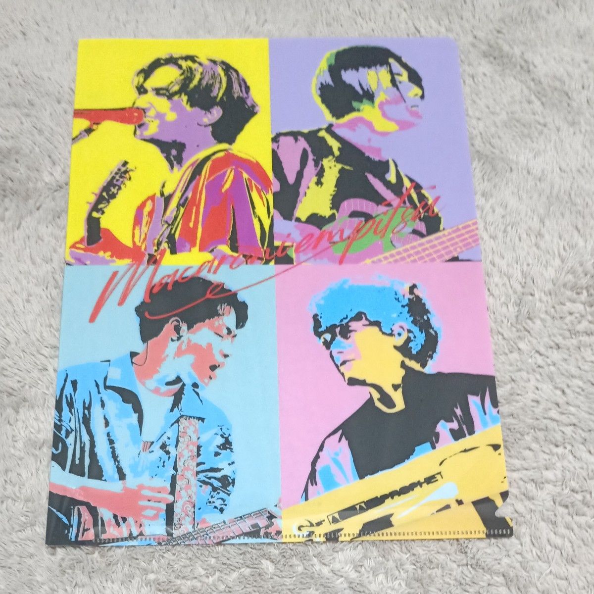 マカロニえんぴつ ハートアップ ヘアバンド クリアファイル｜Yahoo