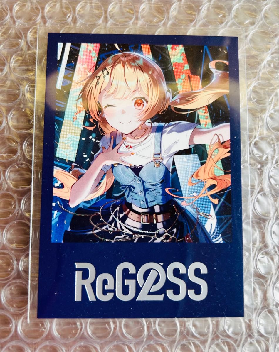 ReGLOSS 1st Live ライブ会場限定 音乃瀨奏 チェキ風カード｜Yahoo