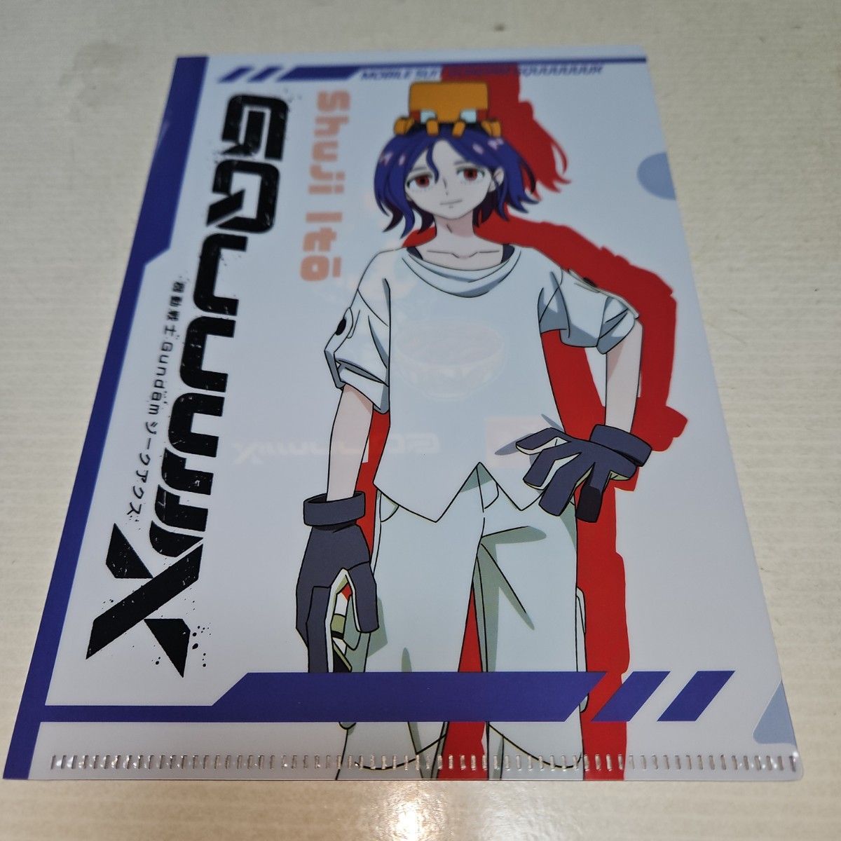 機動戦士ガンダムジークアクス すき家コラボ クリアファイル GQuuuuuuX