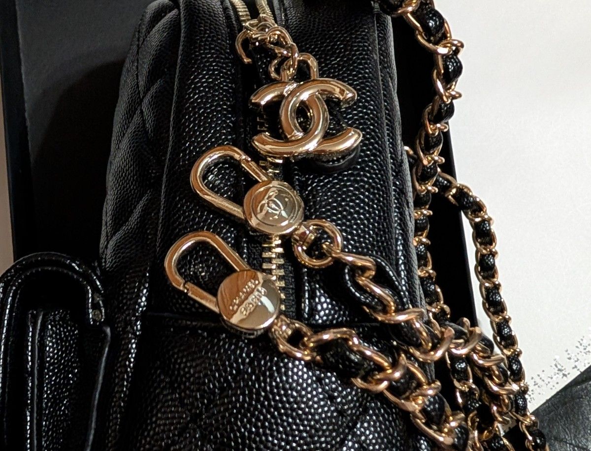 CHANEL シャネル ノベルティ キルティング ミニリュック 黒｜Yahoo
