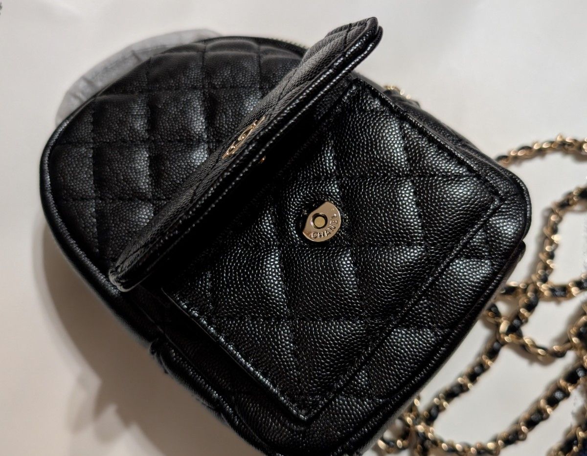 CHANEL シャネル ノベルティ キルティング ミニリュック 黒｜Yahoo