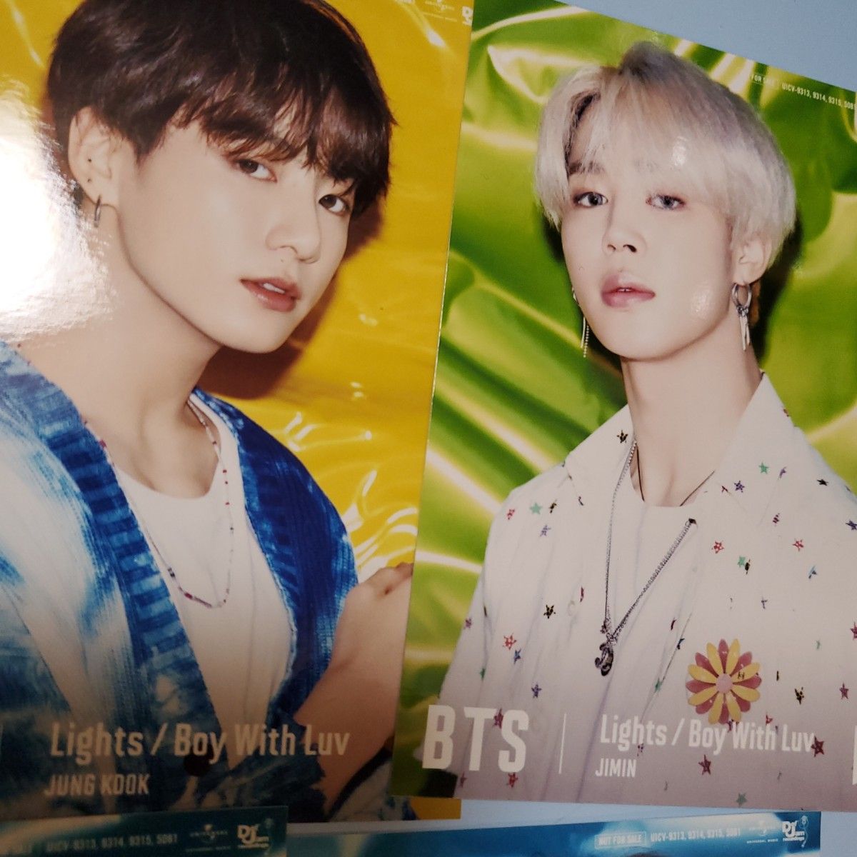 BTS Lights 4形態 JPFC 5形態 トレカ ユニバ 生写真 未開封 BTS Lights