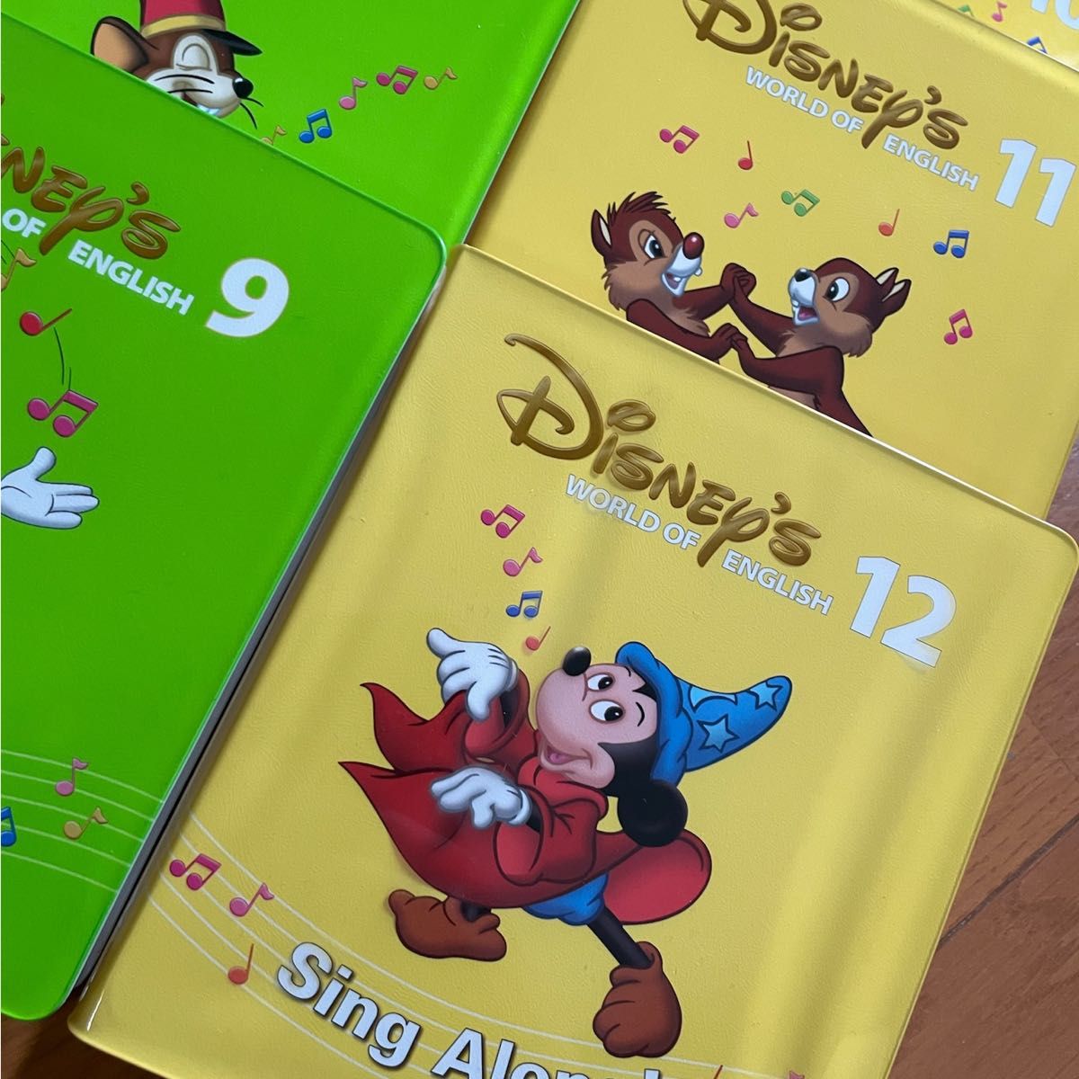 ディズニー英語システム シングアロング 新子役 セット CD DVD DWE