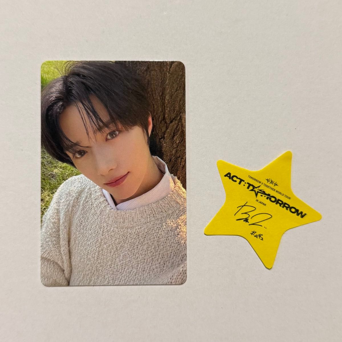 TXT act tomorrow MOAZONE FC トレカ ボムギュ MEMBERSHIP特典｜Yahoo