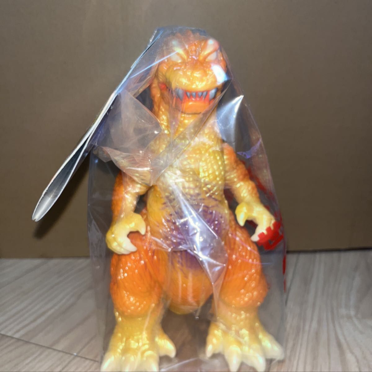 M1号 GMKゴジラ ソフビ ハロウィンカラー 蓄光 ブルマァク マルサン