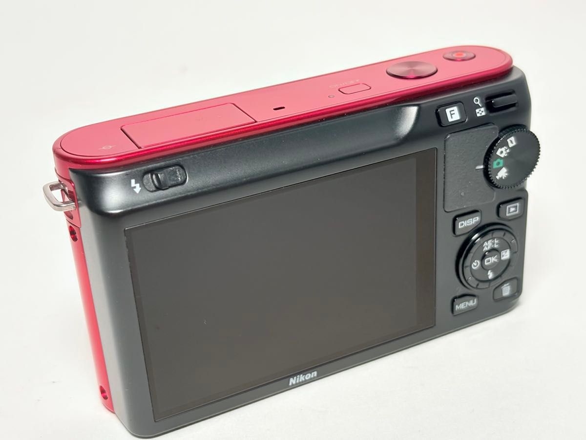 僅か1987ショット ニコン Nikon 1 J1 ボディ レッド｜Yahoo!フリマ（旧