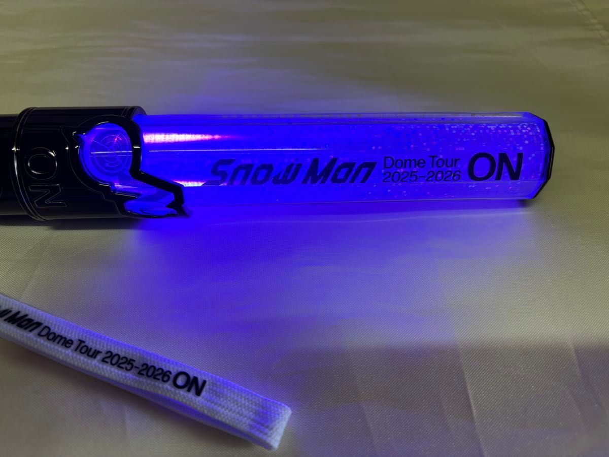 SnowMan 2025-2026 ON ペンライト 2本 セット 新品電池付き 美品 音