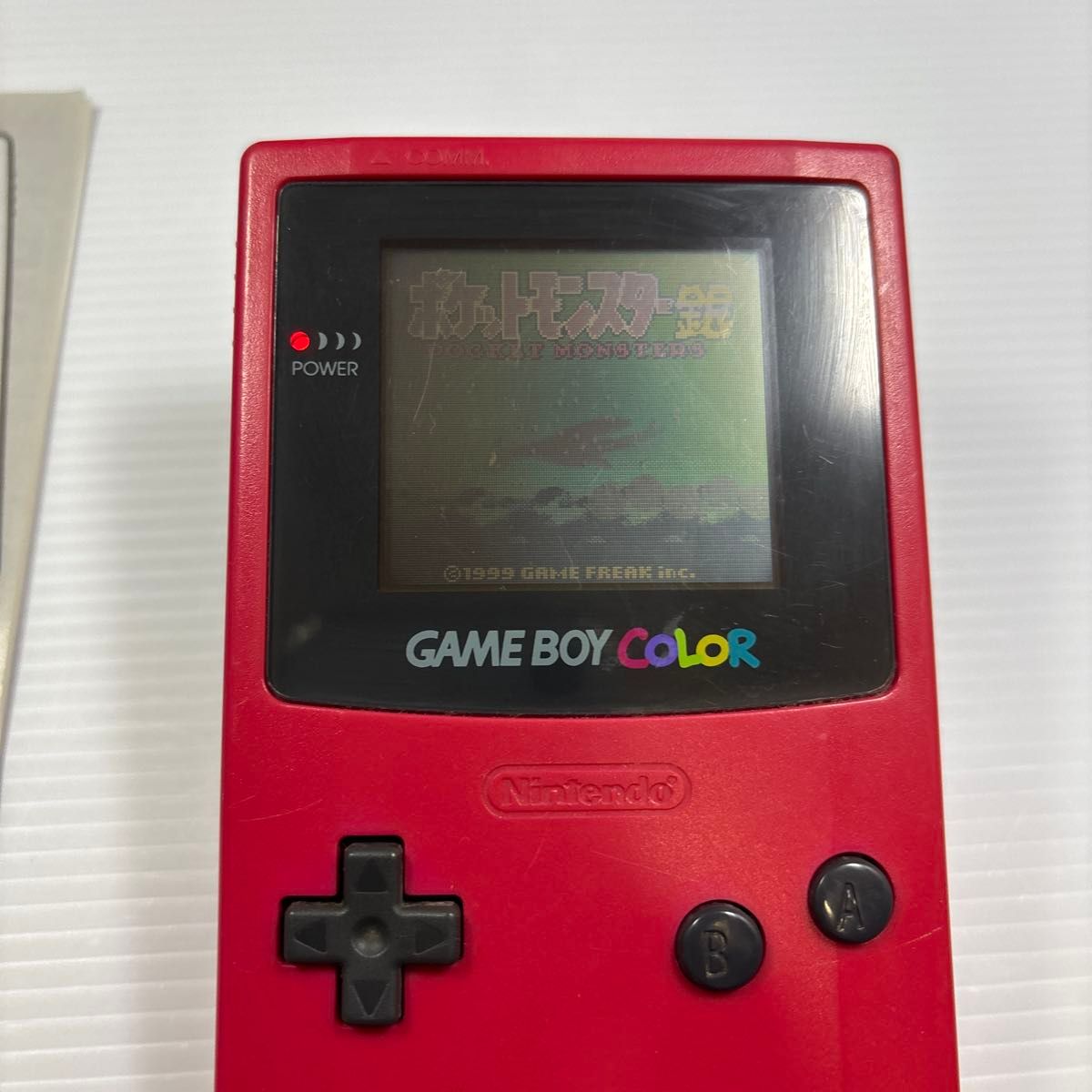 ゲームボーイカラー レッド 箱説付き｜Yahoo!フリマ（旧PayPayフリマ）