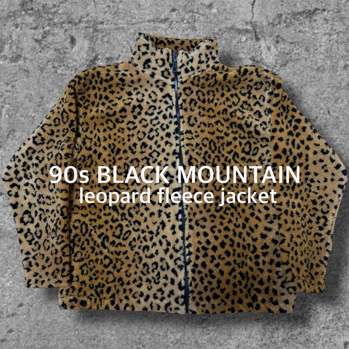 超希少】90s BLACK MOUNTAIN ブラックマウンテン フリースジャケット