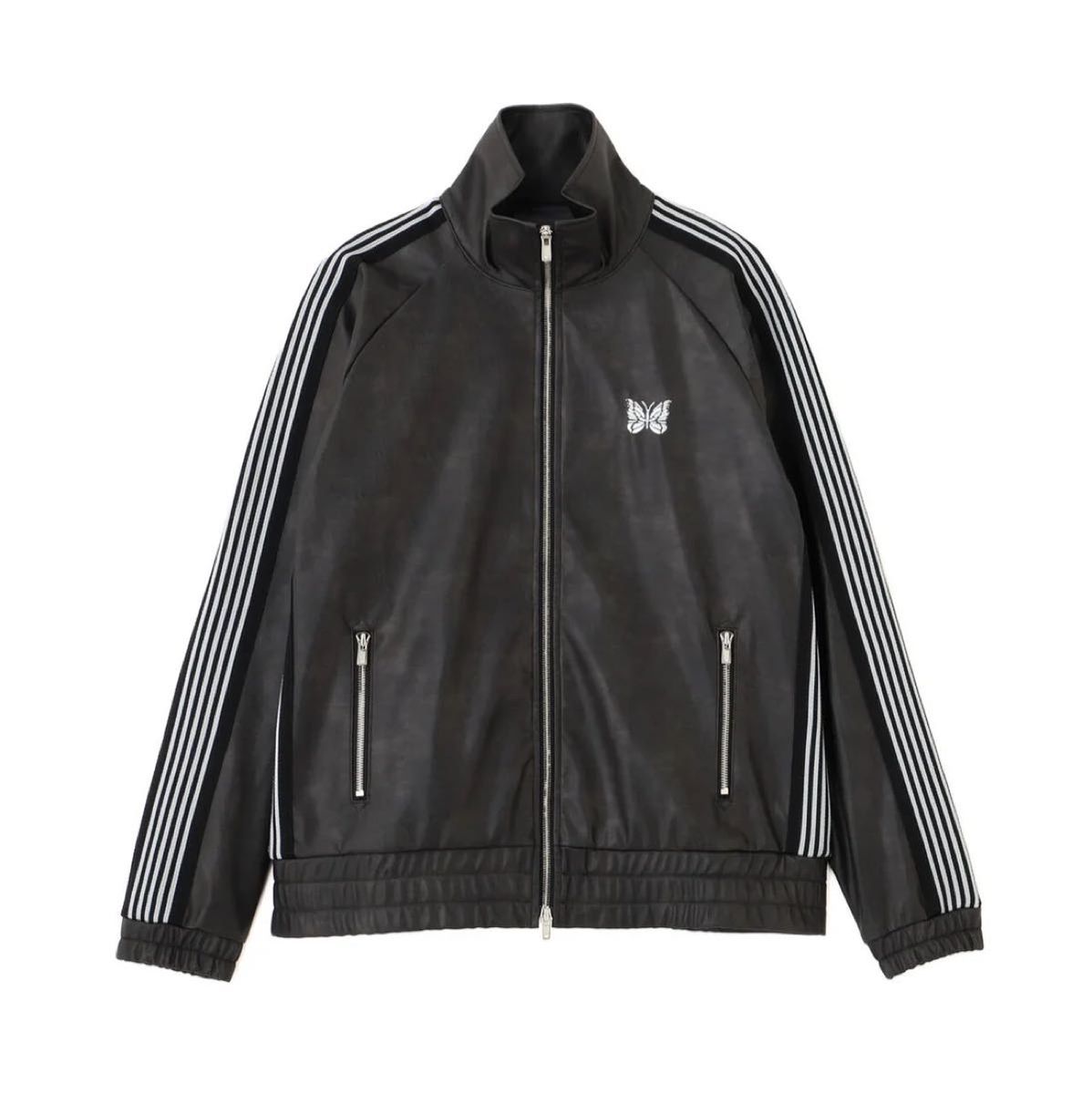 専用 needles LHP別注 25aw トラックジャケット レザー M｜Yahoo
