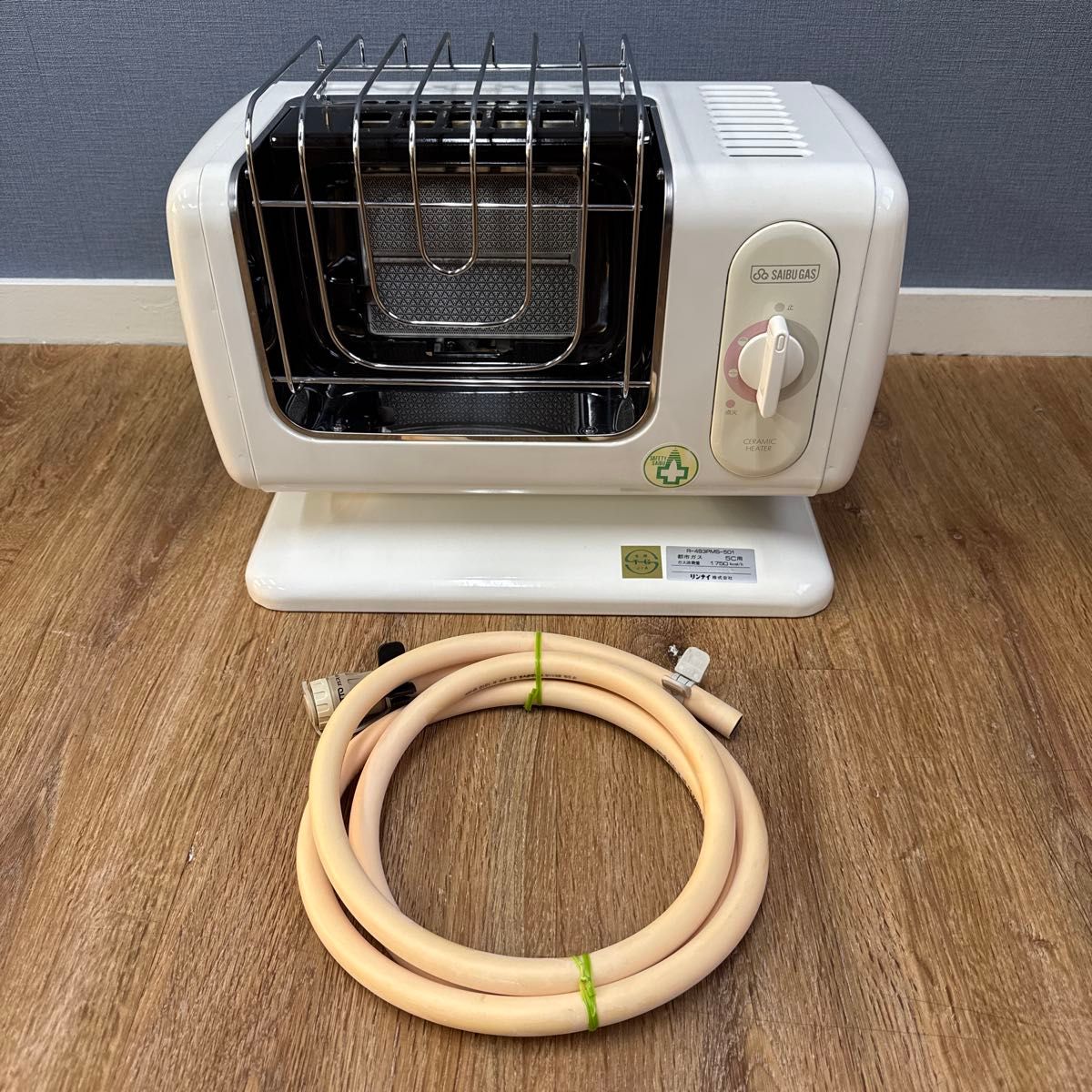 リンナイ ガスストーブ R-483PMS 都市ガス Rinnai 暖房器具 13A｜Yahoo