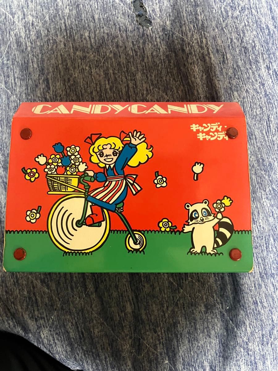 超希少 昭和レトロポピー製 キャンディ・キャンディ 紙製 ミニトランク