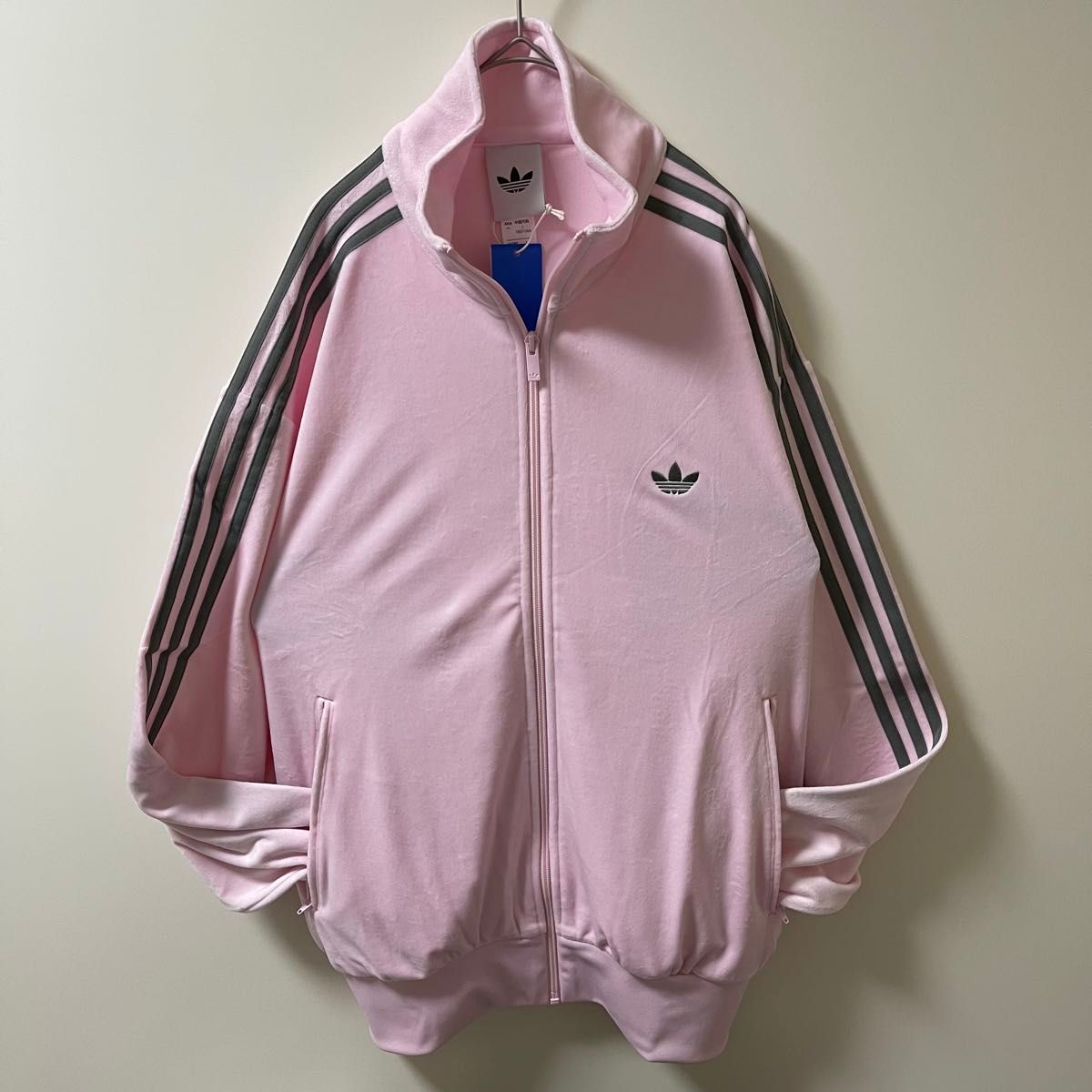 新品2XL】当日発送アディダス ファイヤーバード ベロアトラックトップ