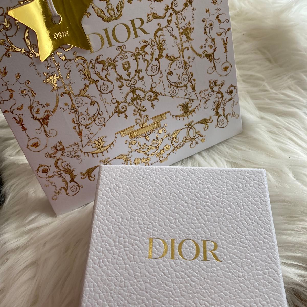 Dior 2025 2026 空箱 大サイズ アクセサリーBOX ブレスレット 保存袋