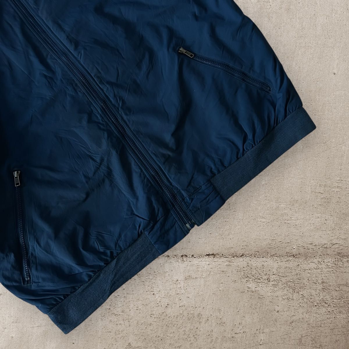 L.L.Bean90sナイロンウォームアップジャケットシンサレート裏フリース