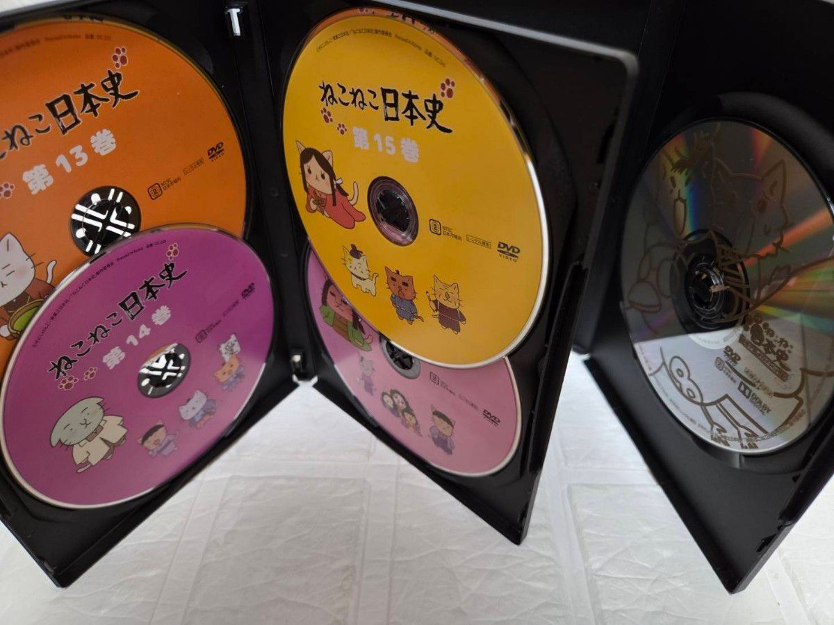 ねこねこ日本史 全巻+映画 DVD 全17巻セット レンタル｜Yahoo!フリマ