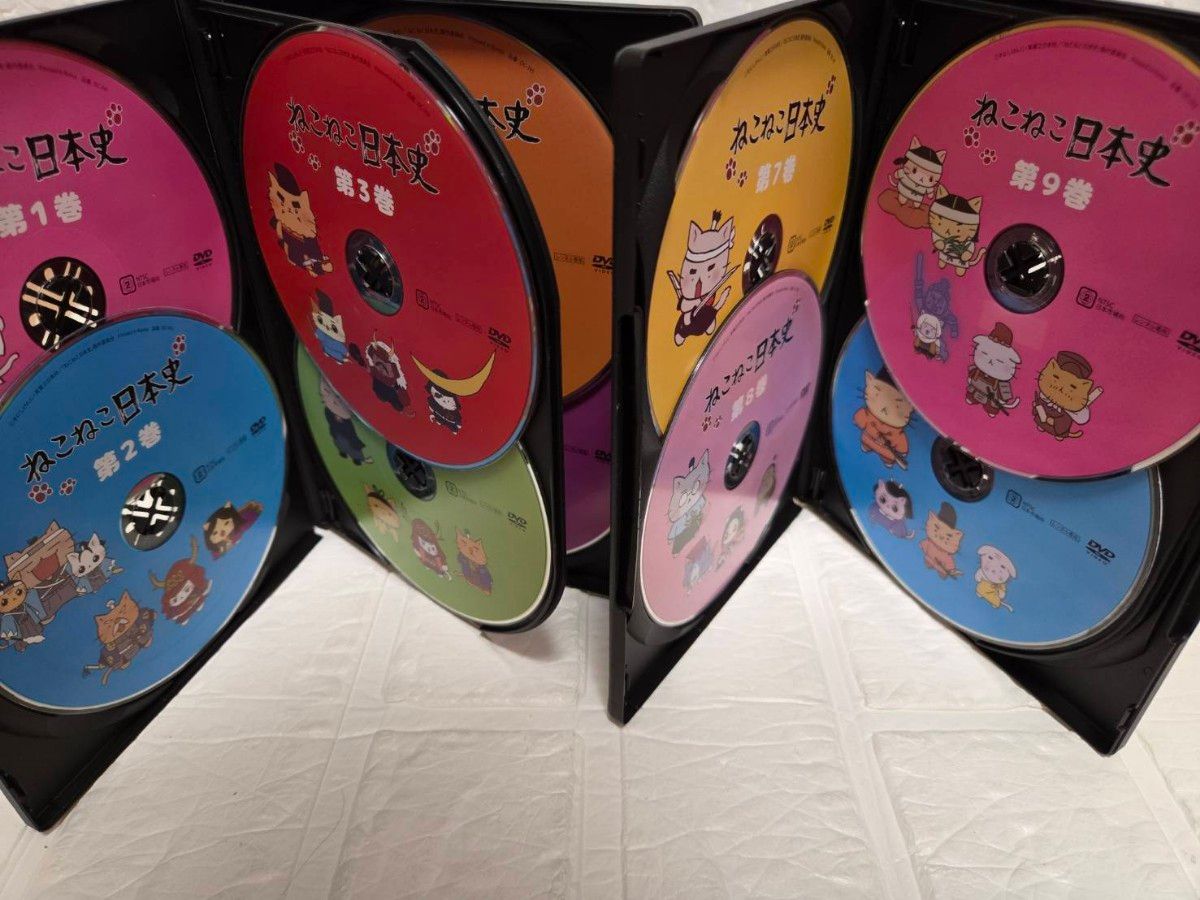 ねこねこ日本史 全巻+映画 DVD 全17巻セット レンタル｜Yahoo!フリマ