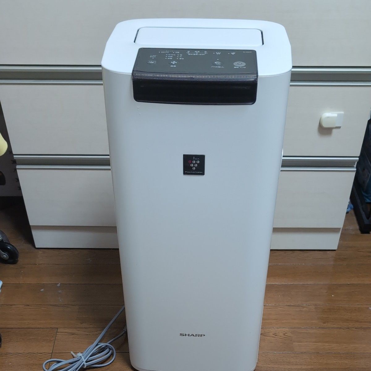 プラズマクラスター SHARP 加湿空気清浄機 取扱説明書 ホワイト