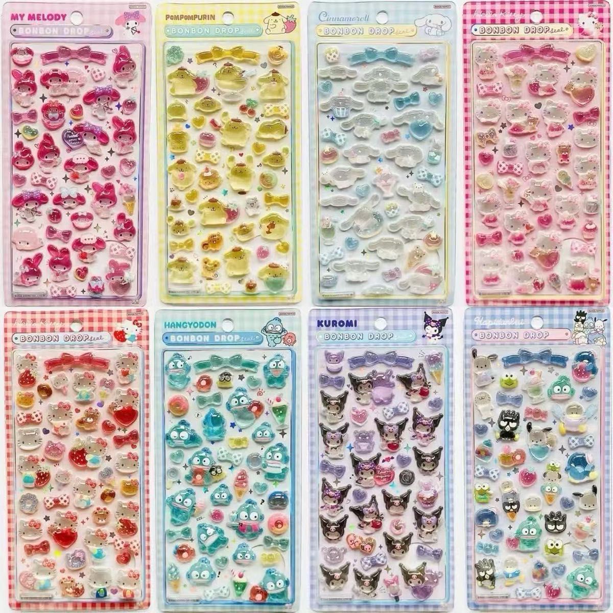 価格相談OK】正規品 サンリオ ボンボンドロップシール 第2弾