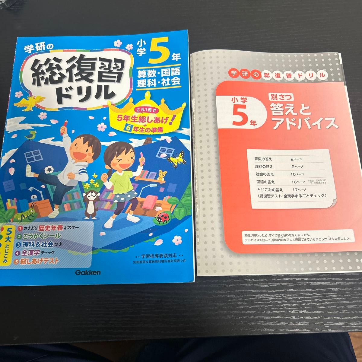 学研の総復習ドリル小学5年 算数国語理科社会 訳あり｜Yahoo!フリマ