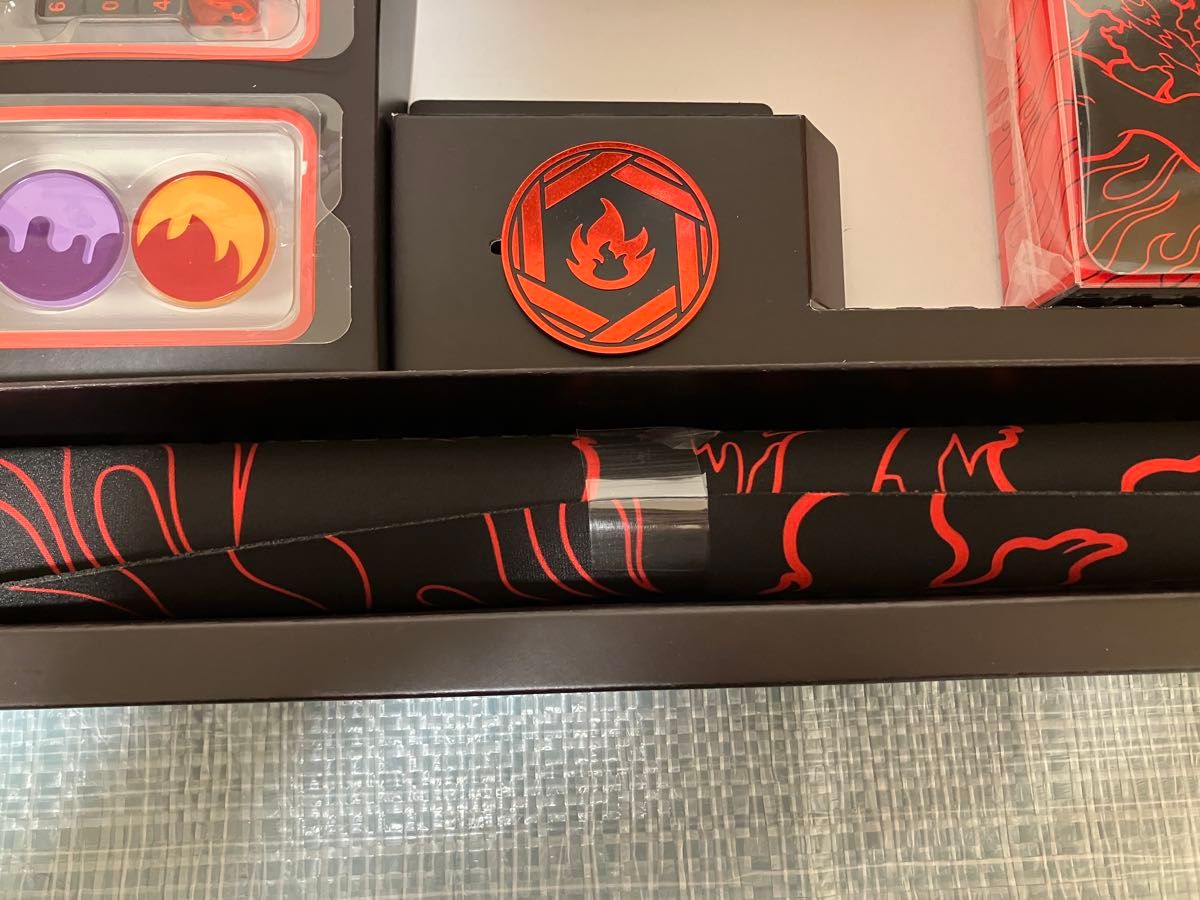 ポケモンカード ロケット団 ファイヤー 海外サプライ プレイマット