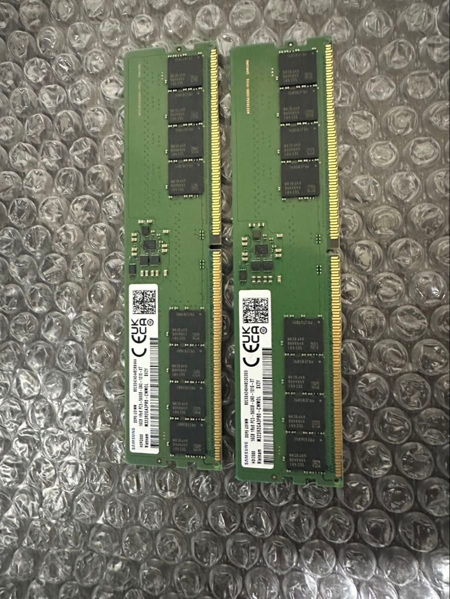 Samsung製 DDR5-5600 デスク用メモリ 32GB(16GB×2)｜Yahoo!フリマ（旧