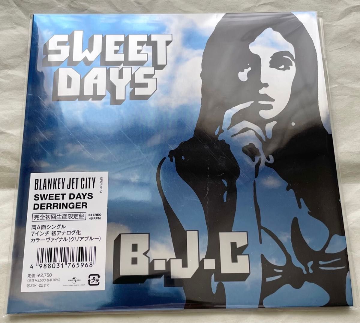 新品 BLANKEY JET CITY SWEET DAYS レコード ブランキージェットシティ