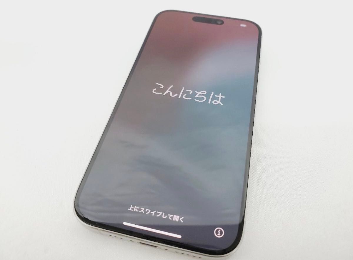 iPhone 15 Pro 256GB ホワイトチタニウム SIMフリー 極美品｜Yahoo