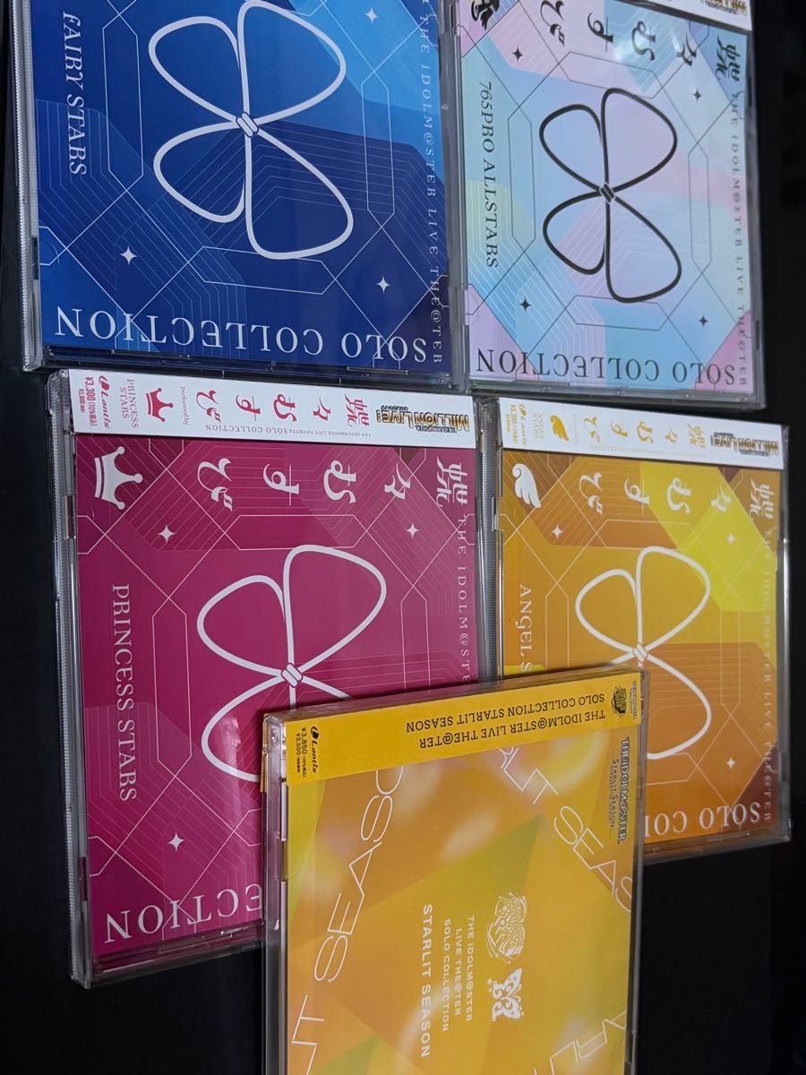 5点 アイドルマスターミリオンライブ 蝶々むすび 4種 スタマス 765AS