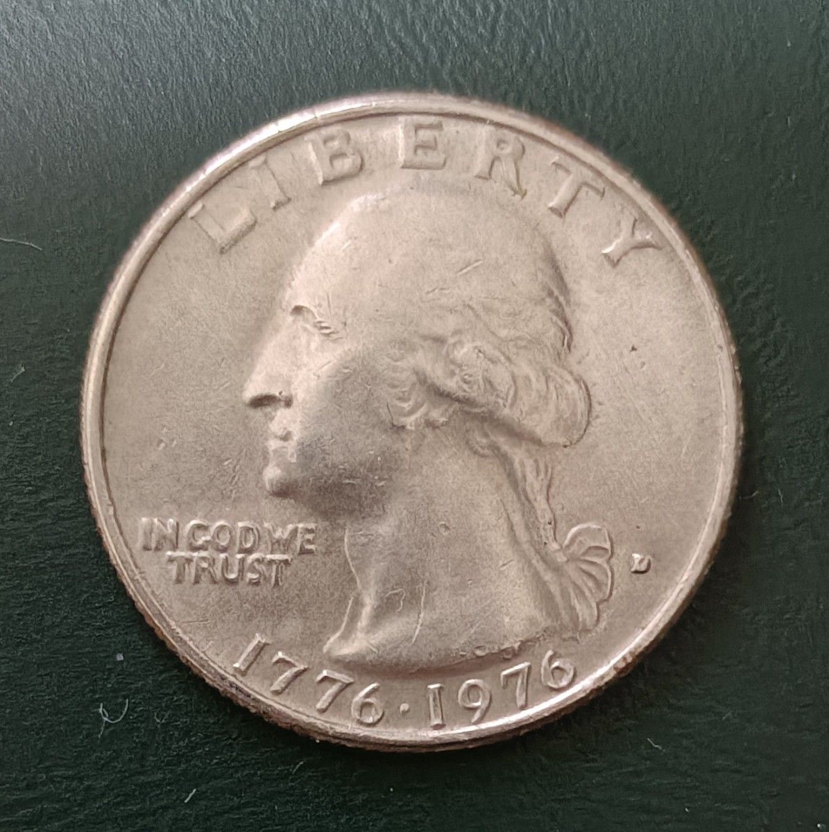 アメリカ 25セント 建国200年記念硬貨 1776-1976｜Yahoo!フリマ（旧