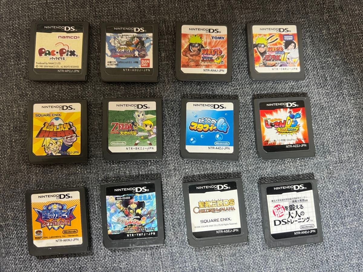 ニンテンドーDS ソフト 12本セット まとめ売り｜Yahoo!フリマ（旧