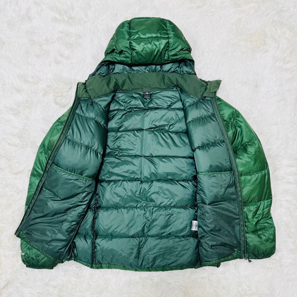 モンベル ライトアルパインダウン パーカ Men's S ダークグリーン