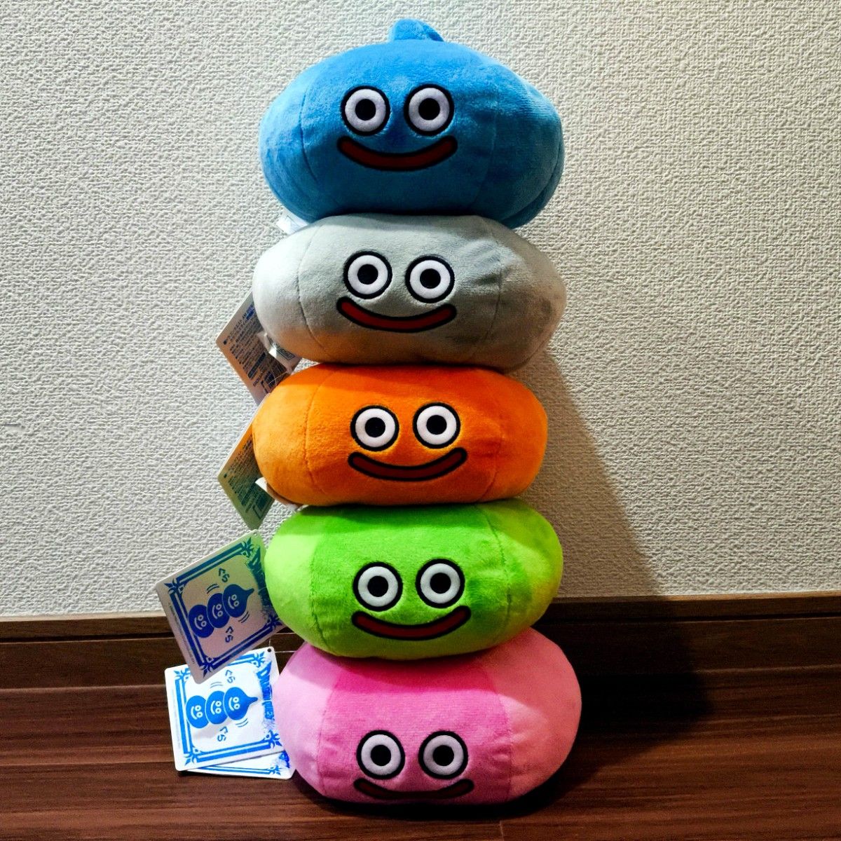 ドラゴンクエスト ドラクエ かさなるぬいぐるみ カラフルスライム登場