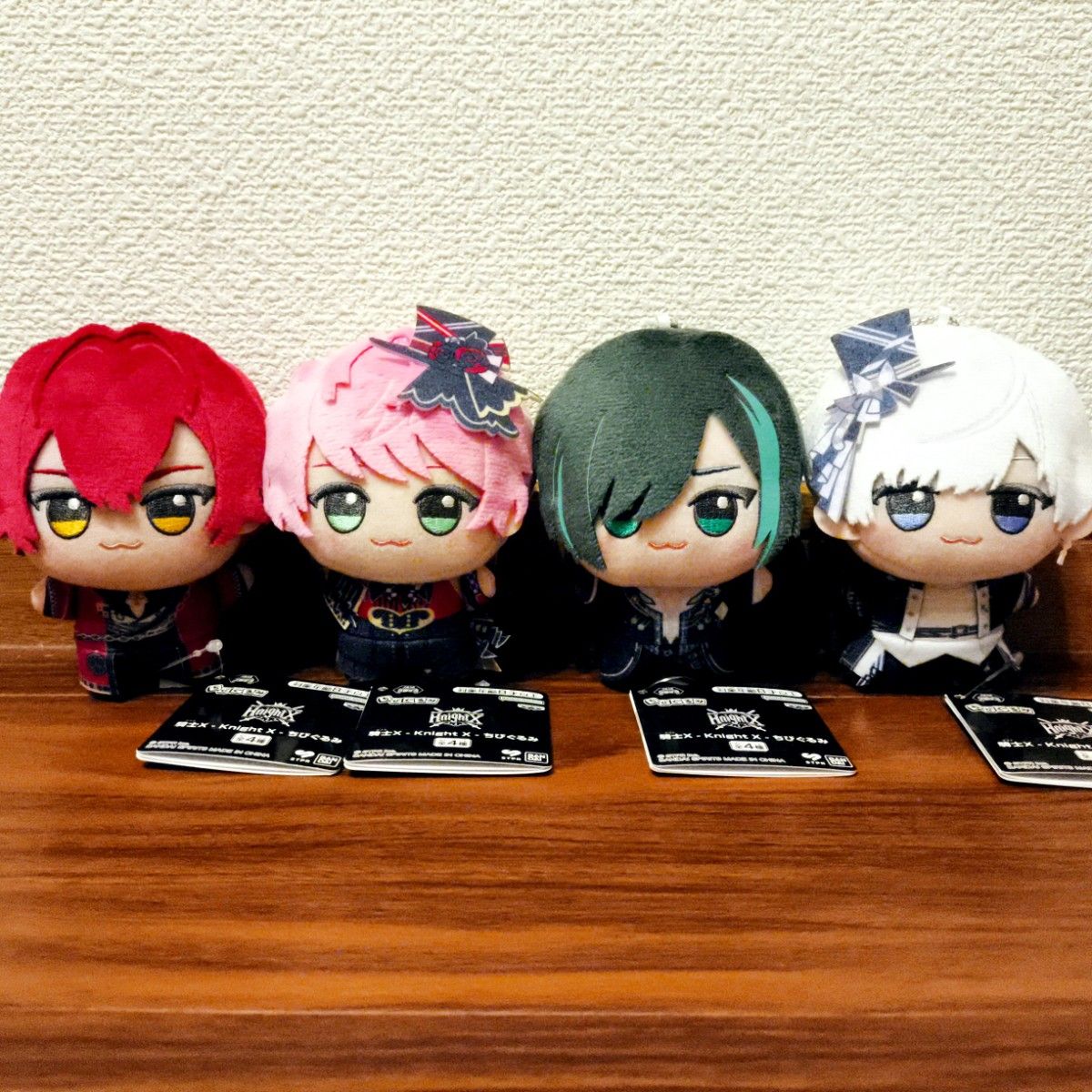 騎士X KnightX ちびぐるみ 全種セット ばぁう てるとくん しゆん