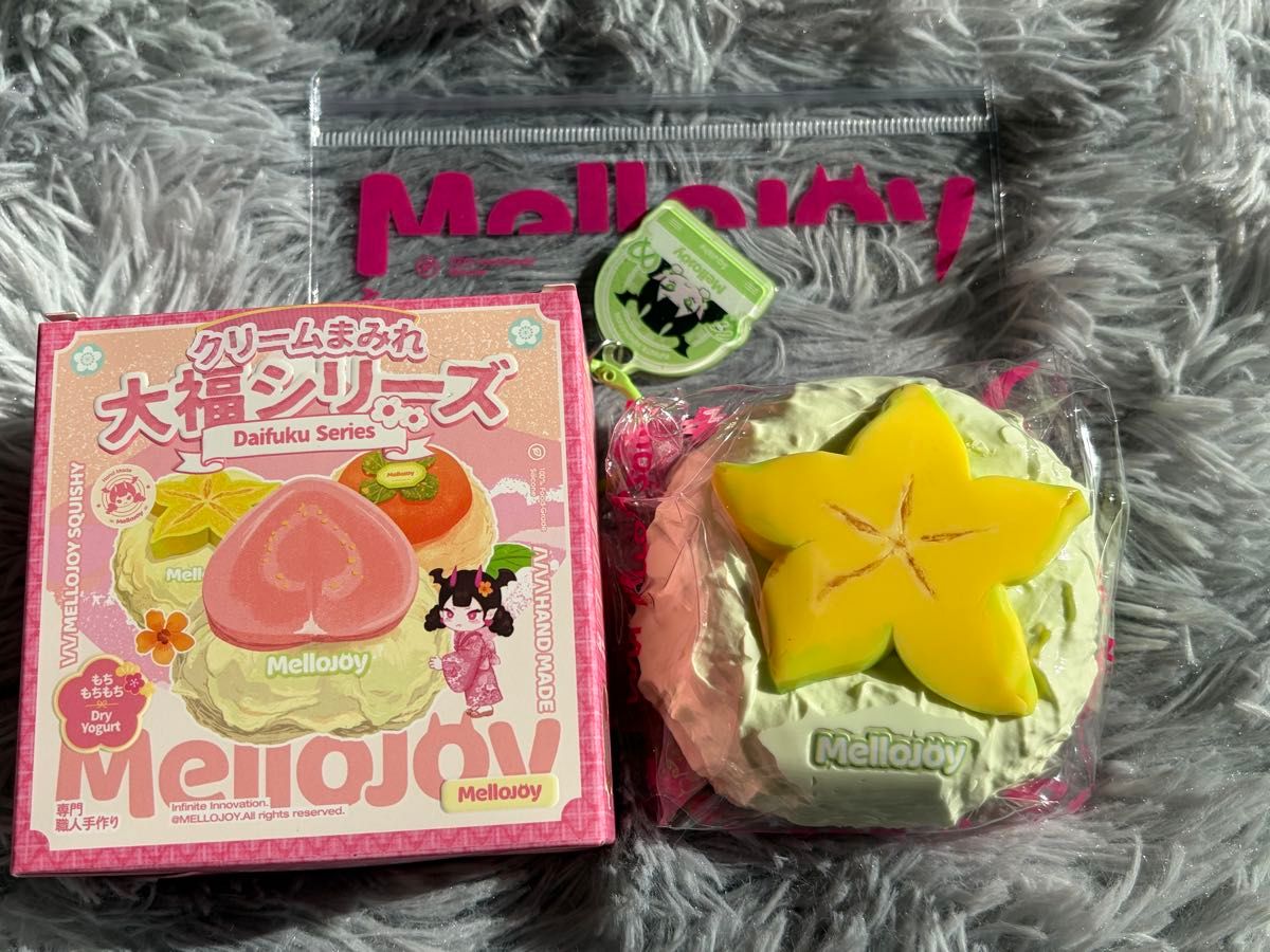 メロジョイ mellojoy スクイーズ 大福シリーズ スターフルーツ｜Yahoo