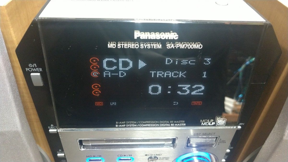 Panasonic SA-PM700MD (5CDチェンジャー) リモコン付き｜Yahoo!フリマ