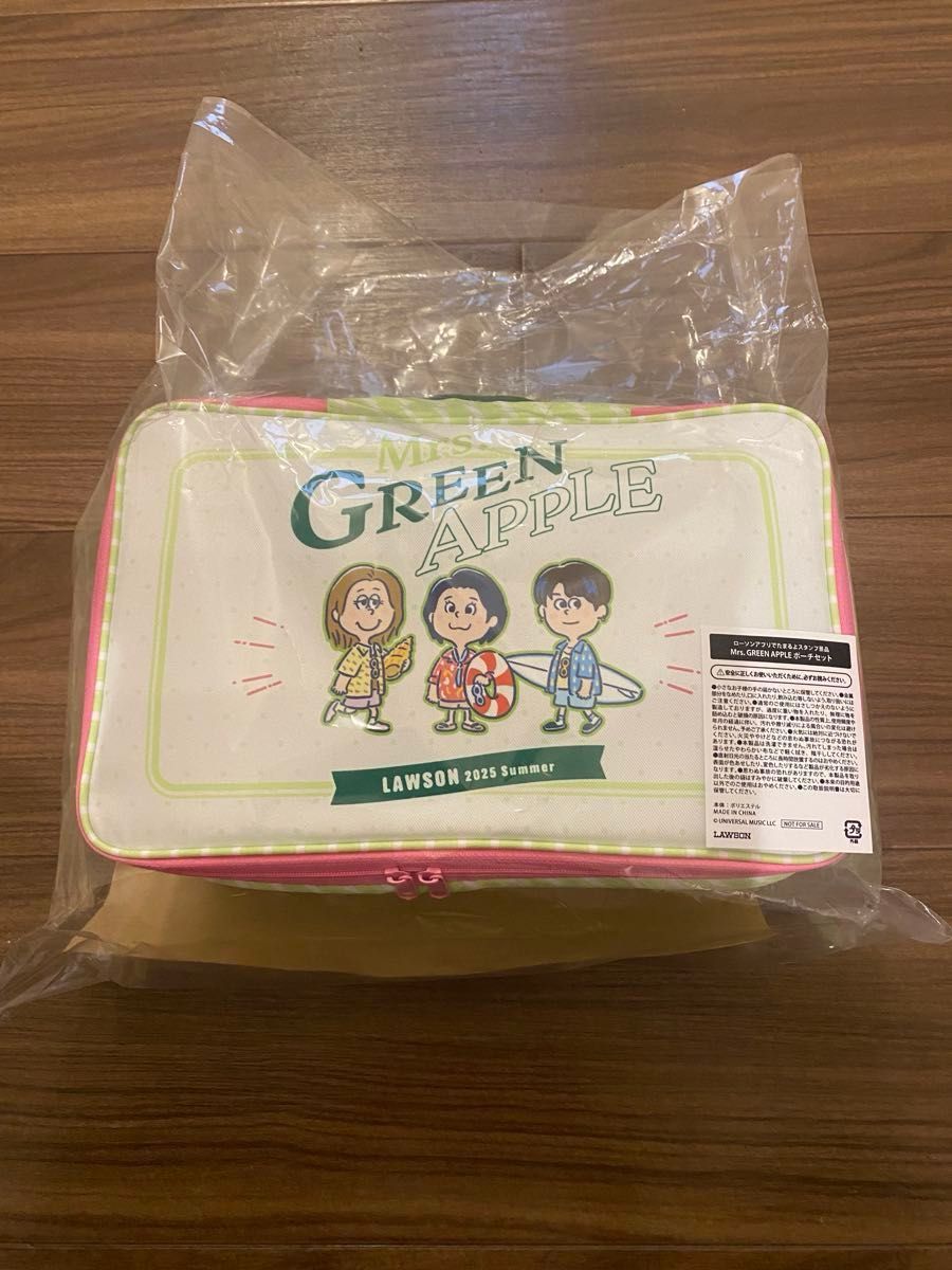 Mrs GREEN APPLE ローソン 2025 Summer ポーチセット｜Yahoo!フリマ