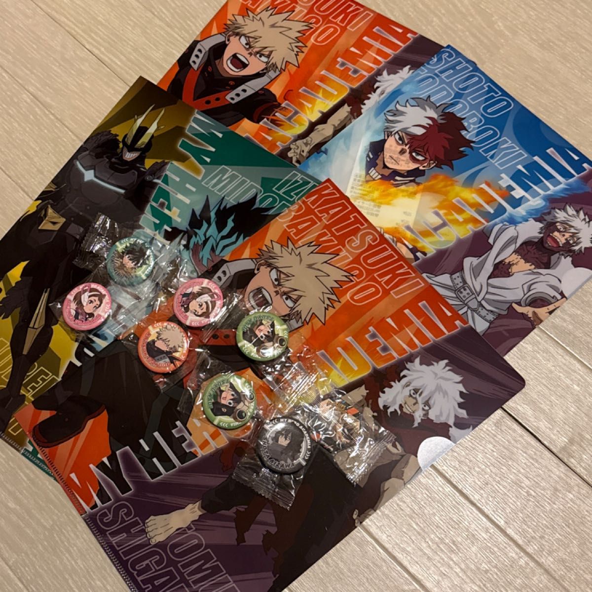 くら寿司 僕のヒーローアカデミア ヒロアカ クリアファイル 爆豪勝己