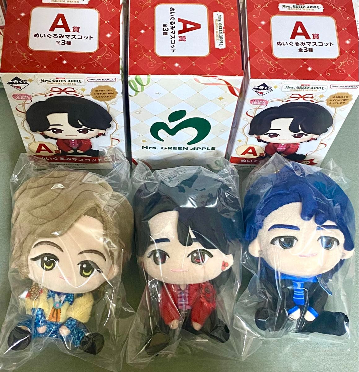 ミセスグリーンアップル Mrs GREEN APPLE 一番くじ A賞 ぬいぐるみ