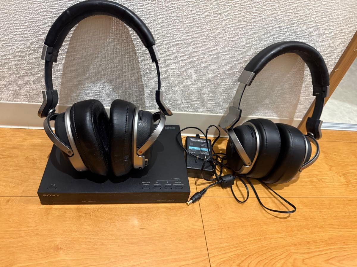 ジャンク】SONY MDR-HW700DS ヘッドフォンセット訳アリ】SONY MDR
