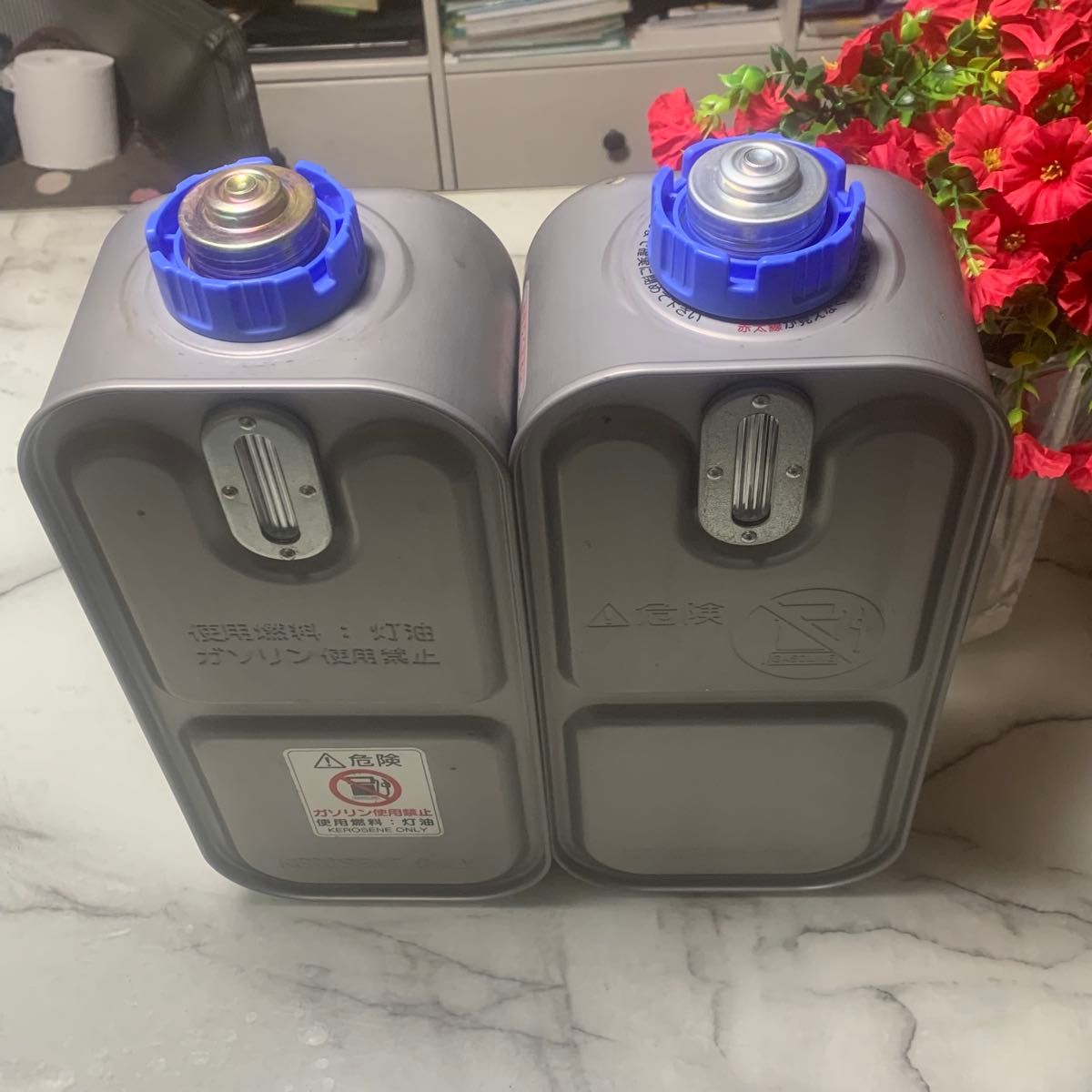 これからの季節② ダイニチ予備タンク石油ファンヒーター灯油タンク 5L