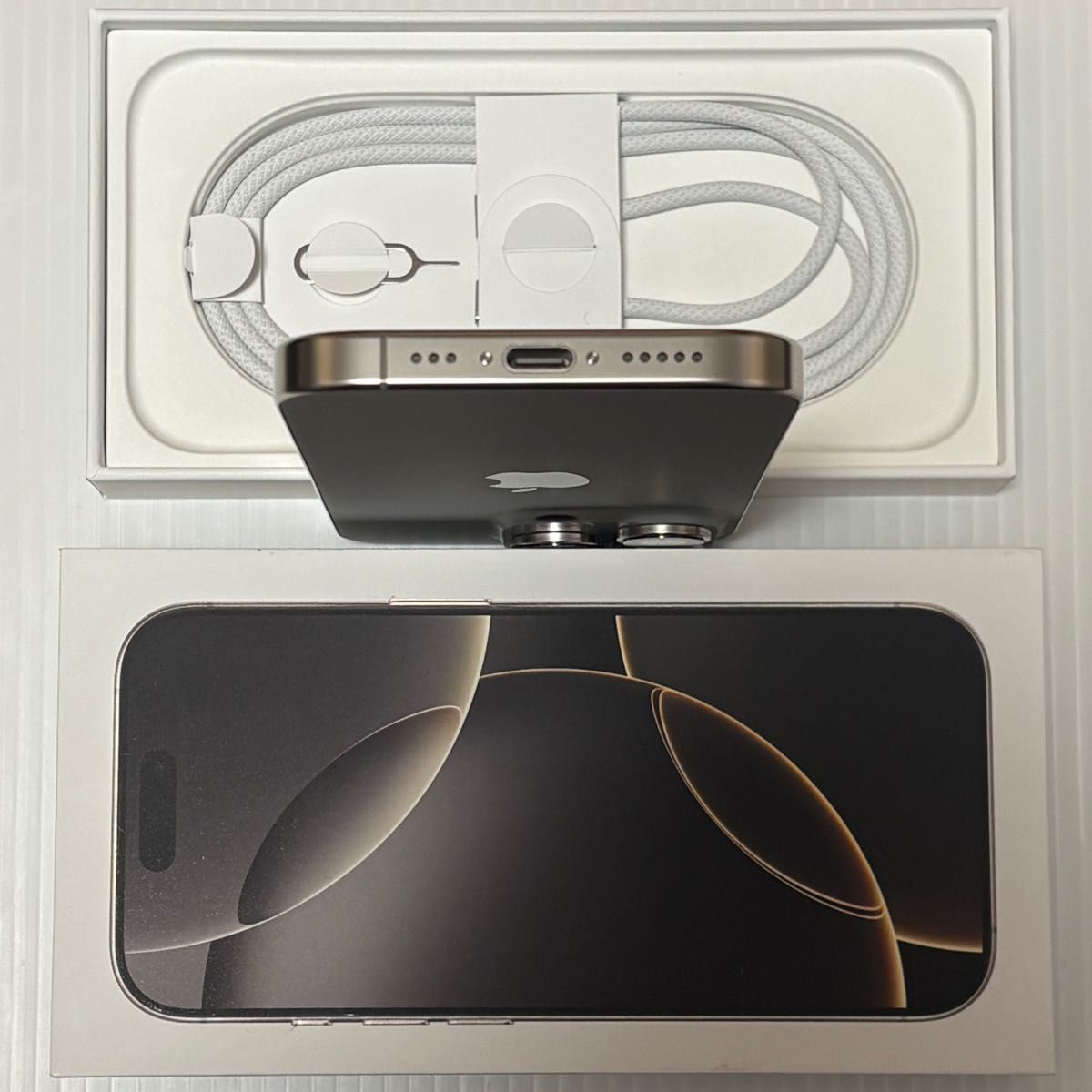 充放電5回 新品に近い iPhone16Pro 256GB SIMフリー 本体 ナチュラル