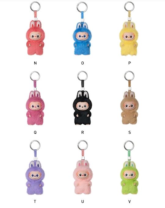 新品未開封・正規品 】PIN FOR LOVE イニシャル ラブブ ぬいぐるみ