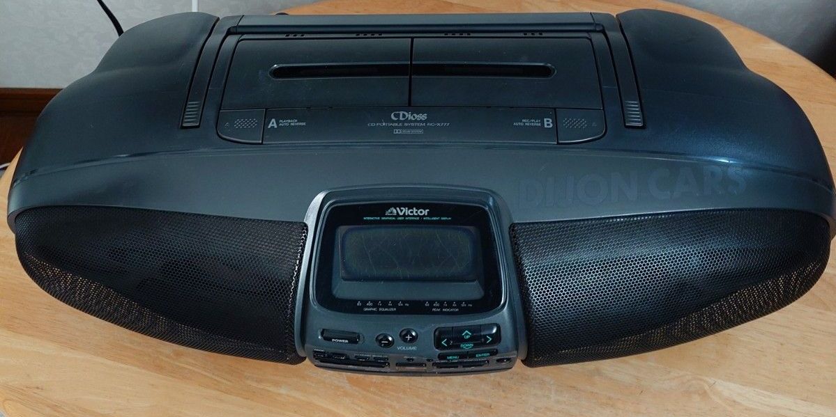 Victor RC-X777 CD カセット バブルラジカセ 当時物｜Yahoo!フリマ（旧